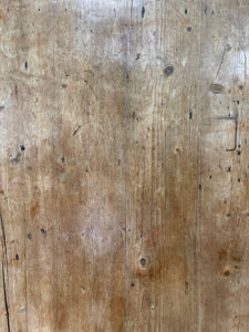 An Antique English Country Pine (almost) 6ft Dining Table