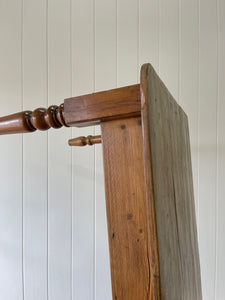 An Antique English Country Pine (almost) 6ft Dining Table