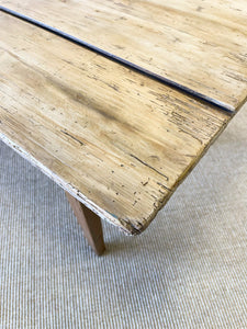 A VERY Good English Pine 6ft Dining Table c1890