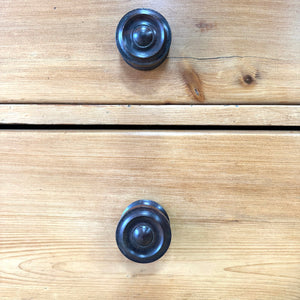 An English Country 7 Drawer Pine Buffet or Sideboard