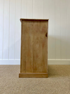 A Large English Pine Chest of Drawers Dresser c1890
