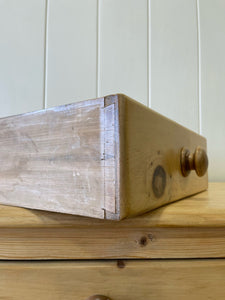 A Large English Pine Chest of Drawers Dresser c1890