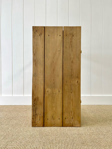 An Antique English Country Pine Console Table c1890