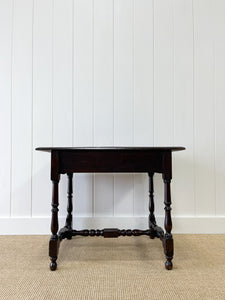 An English Oak Lowboy Table c1790