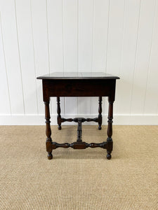 An English Oak Lowboy Table c1790