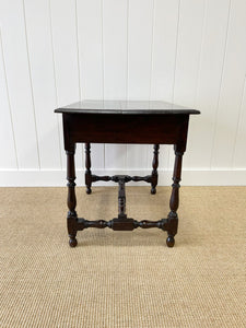 An English Oak Lowboy Table c1790