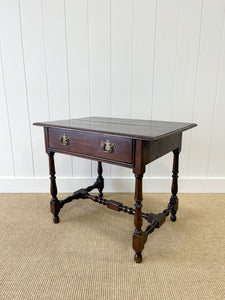 An English Oak Lowboy Table c1790