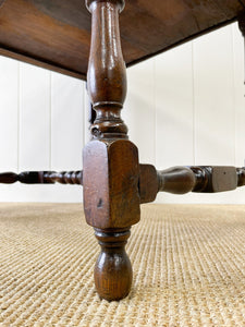 An English Oak Lowboy Table c1790