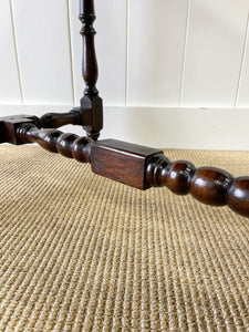 An English Oak Lowboy Table c1790