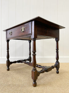 An English Oak Lowboy Table c1790