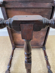 An English Oak Lowboy Table c1790