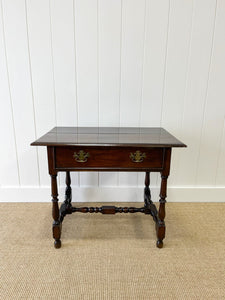 An English Oak Lowboy Table c1790