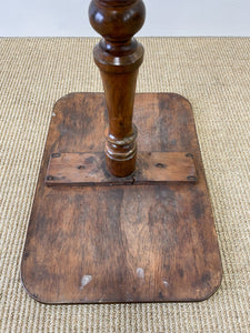 An Antique English Walnut Tilt-top Table c1800