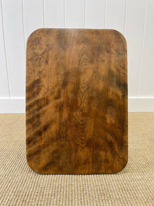 An Antique English Walnut Tilt-top Table c1800