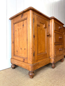 An English Country Pine Buffet or Sideboard