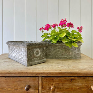 A Delightful Pair of Antique Garden Urns