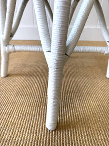 An Antique Wicker Side Chair