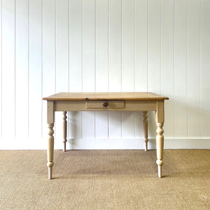 An English Country Pine 4ft Dining Table