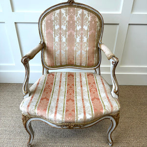 A Stunning French 18th Century Occasional Chair