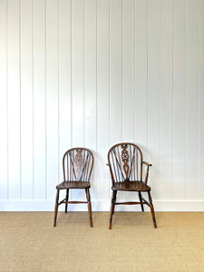 A Set of 8 Windsor Wheel Back Chairs