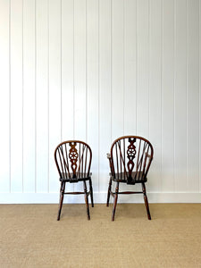 A Set of 8 Windsor Wheel Back Chairs
