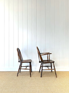 A Set of 8 Windsor Wheel Back Chairs