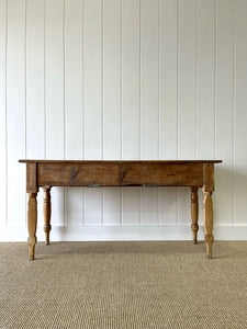 An Antique English Country Pine Sideboard or Server c1810