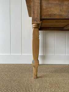 An Antique English Country Pine Sideboard or Server c1810