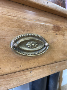 An Antique English Country Pine Sideboard or Server c1810