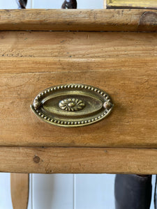 An Antique English Country Pine Sideboard or Server c1810