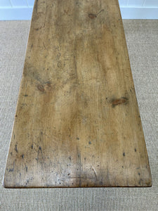 An Antique English Country Pine Sideboard or Server c1810