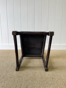 An English Country Oak Chair c1890