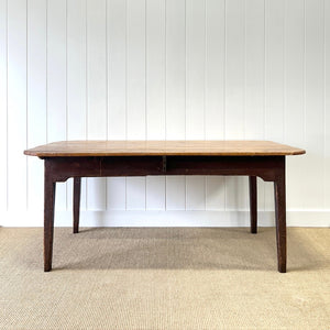 An Antique English Country 6ft Dining Table