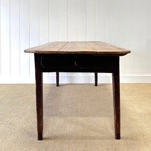 An Antique English Country 6ft Dining Table