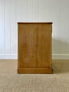 A Pleasing English Pine Sideboard c1870