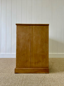 A Pleasing English Pine Sideboard c1870