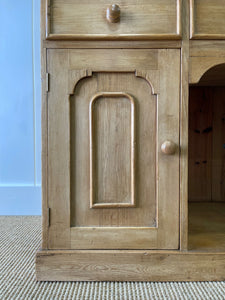A Pleasing English Pine Sideboard c1870