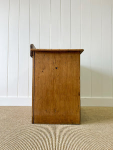 An Antique English Pine Diminutive Clerk's Desk c1880