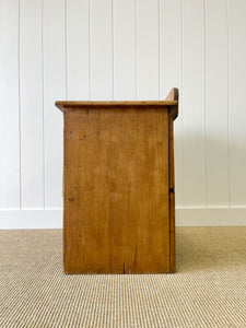 An Antique English Pine Diminutive Clerk's Desk c1880