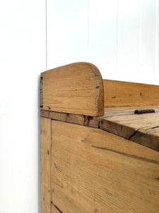 Antique English Pine Architect's Desk or Potting Bench c1880