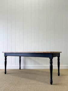 A VERY Good English Oak (almost) 6ft Dining Table c1890