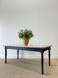 A VERY Good English Oak (almost) 6ft Dining Table c1890