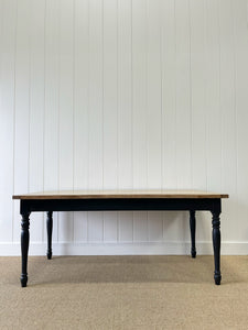 A VERY Good English Oak (almost) 6ft Dining Table c1890