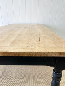 A VERY Good English Oak (almost) 6ft Dining Table c1890