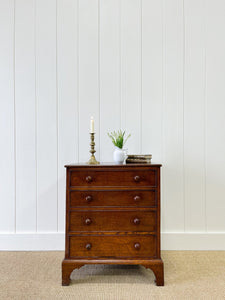 An 18th Century English Country Oak Chest of Drawers Dresser