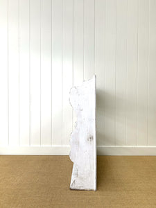 An Antique Rustic English Painted Book Shelf