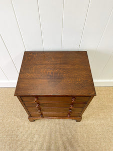 An 18th Century English Country Oak Chest of Drawers Dresser