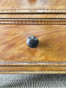 An English Pine Faux Painted Chest of Drawers Dresser with Gallery c1890