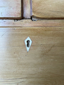 An 18th Century English Pine Linen Press Cupboard