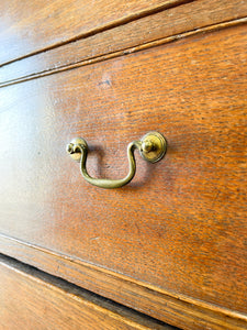 An 18th Century English Country Oak Chest of Drawers Dresser